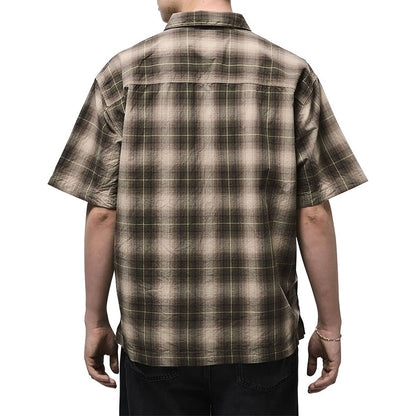 Chemise tissée à carreaux Skate