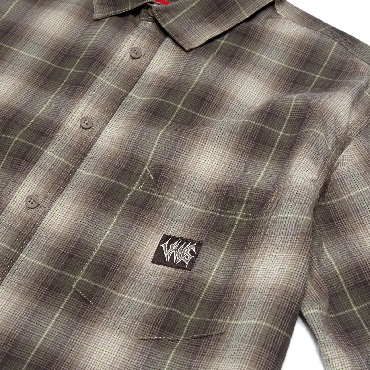 Chemise tissée à carreaux Skate