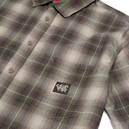 Chemise tissée à carreaux Skate