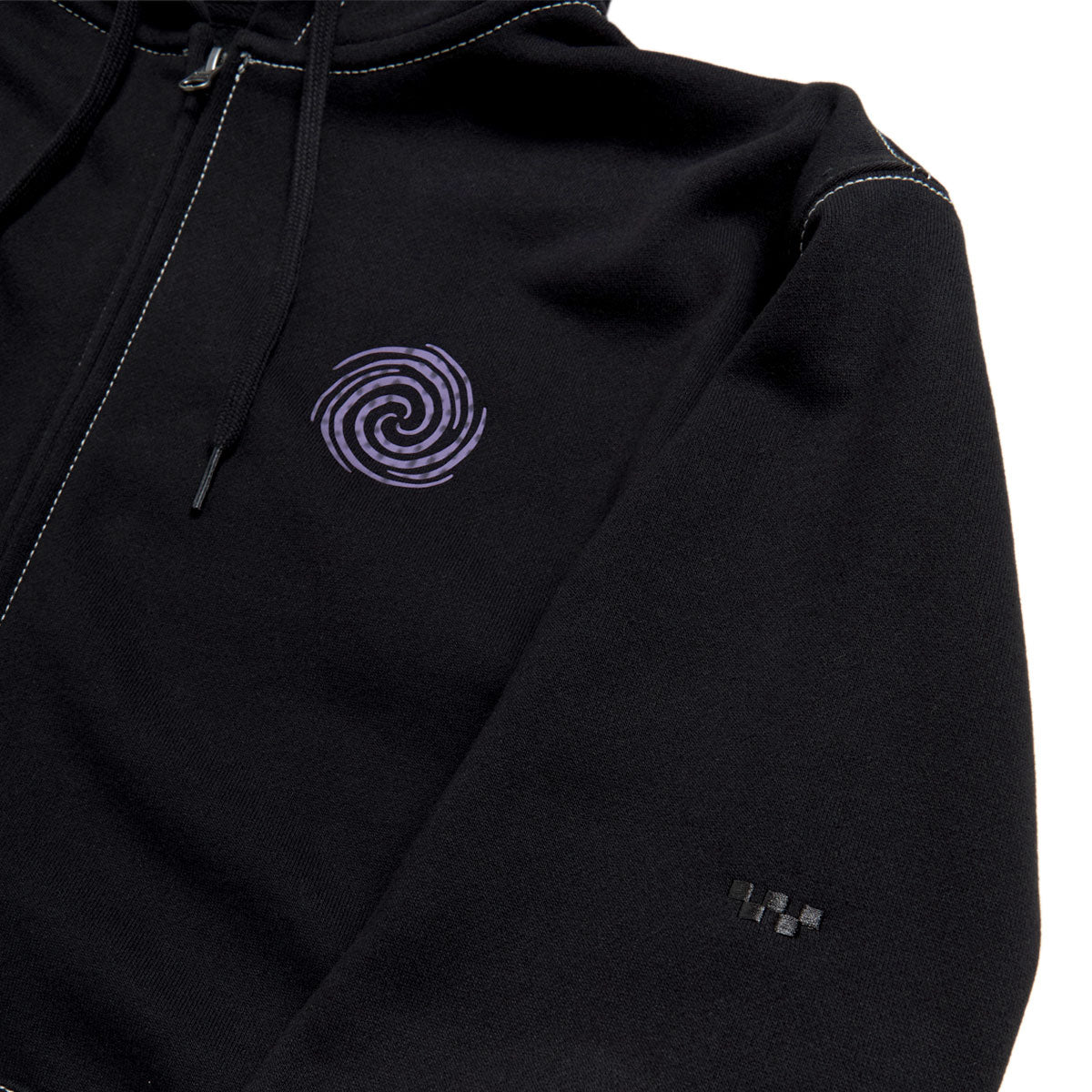 Sweat à capuche zippé Skate Swirl