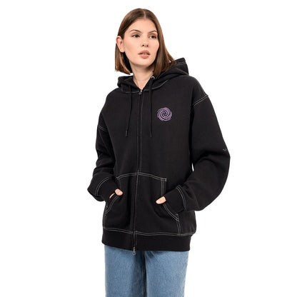 Sweat à capuche zippé Skate Swirl