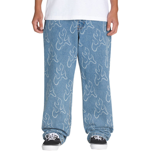 Check-5 Blaze Loose Denim Jeans