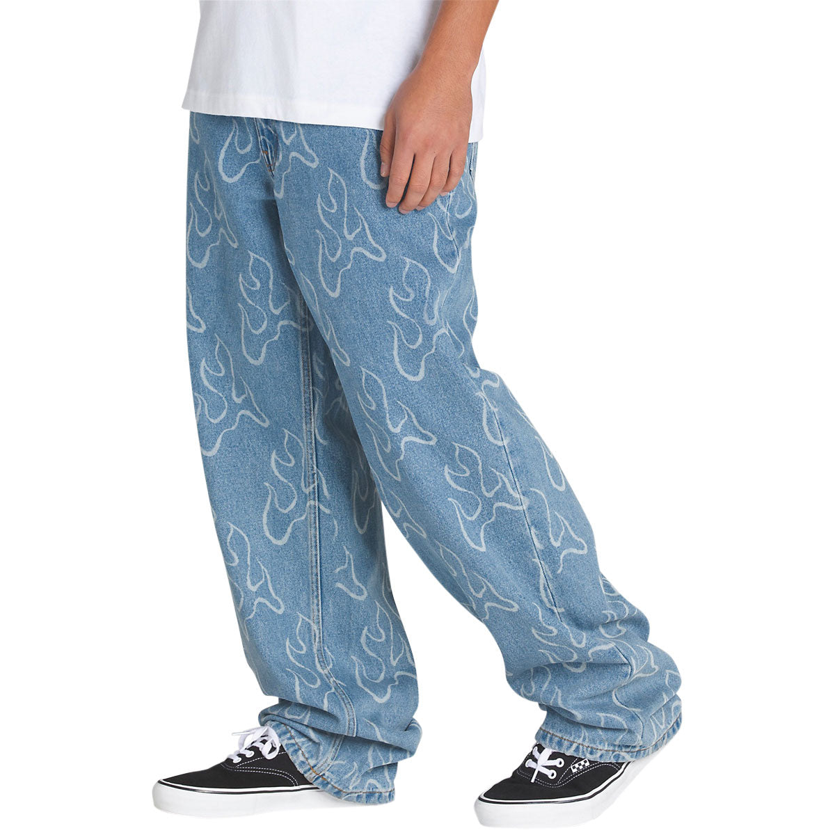 Jean ample en denim Check-5 Blaze