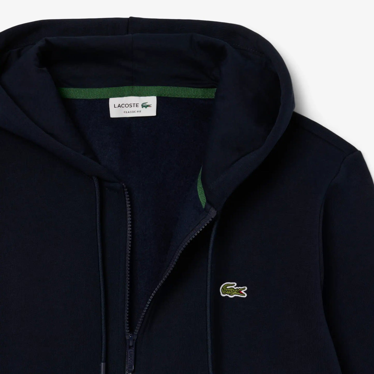 Sweat à capuche en polaire zippé
