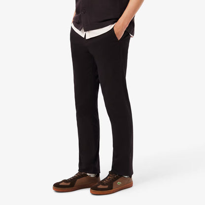 Pantalon Chino en Twill Extensible Coupe Ajustée