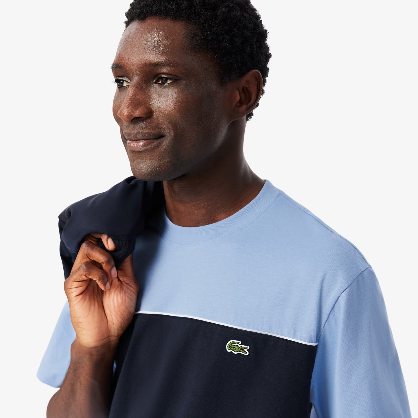 T-shirt en coton color-block