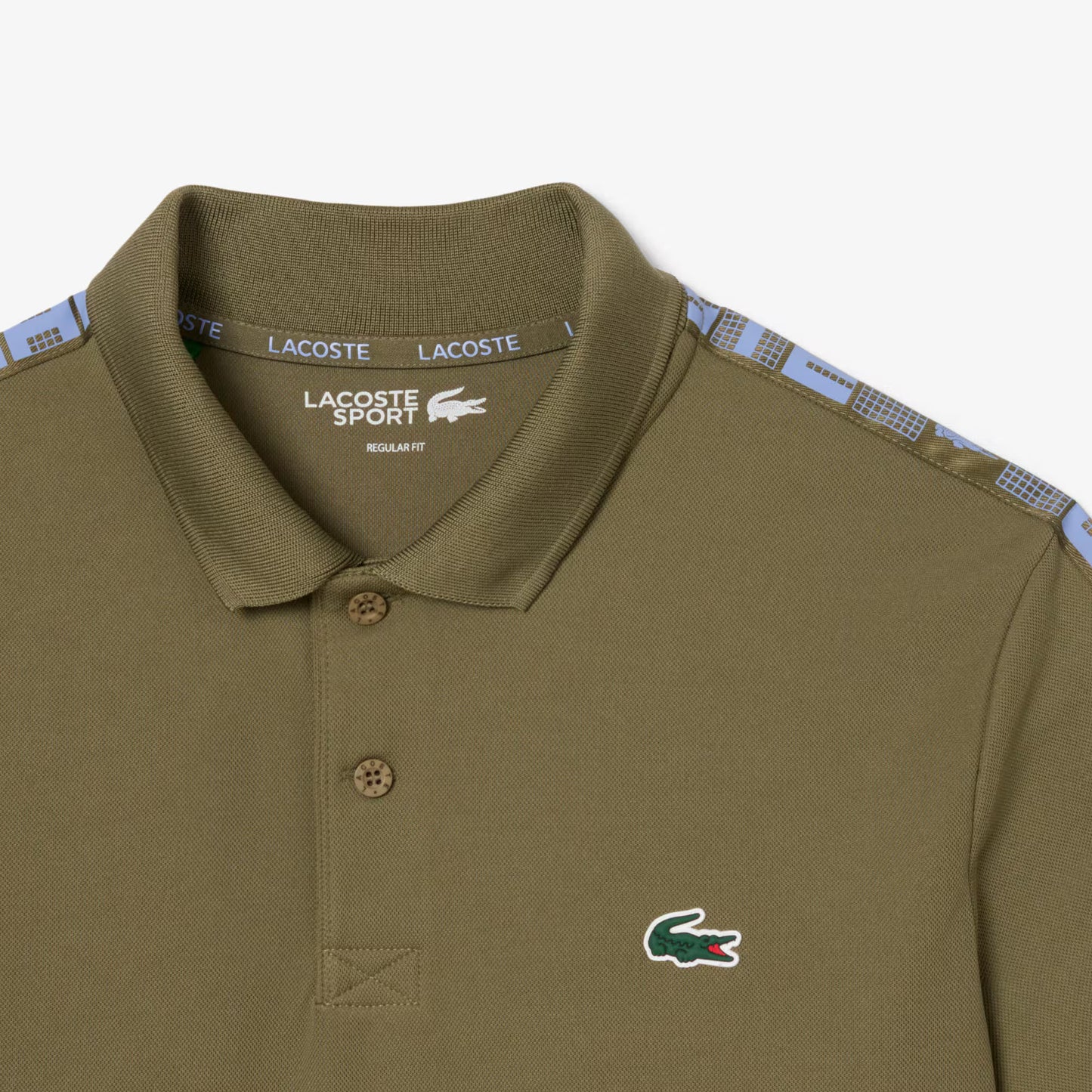 Polo de tennis à rayures Ultra Dry de marque