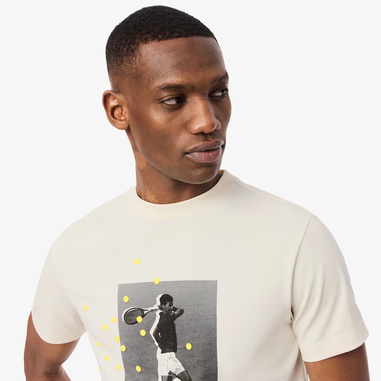 T-shirt graphique Lacoste Tennis x Novak Djokovic