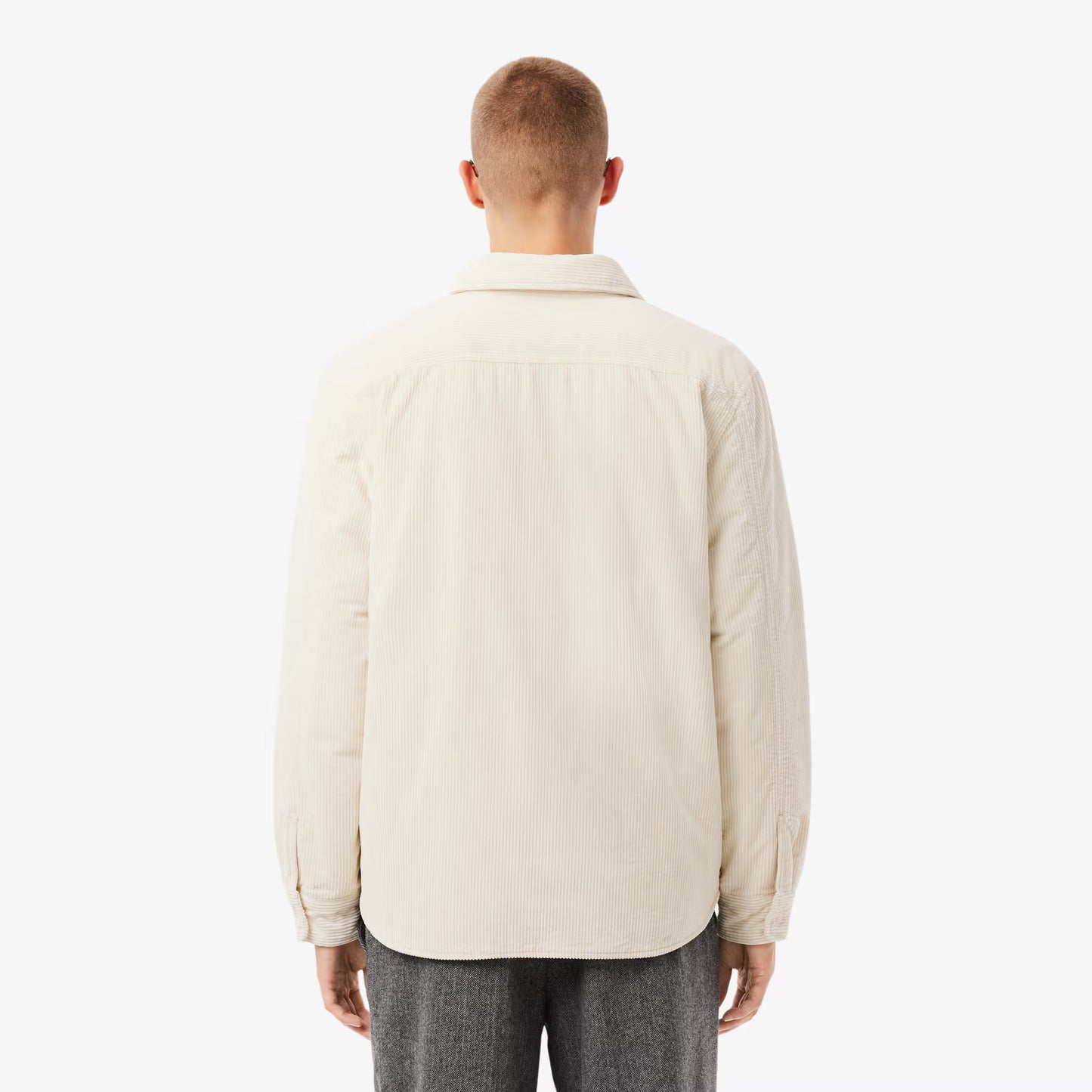 Surchemise oversize en velours côtelé