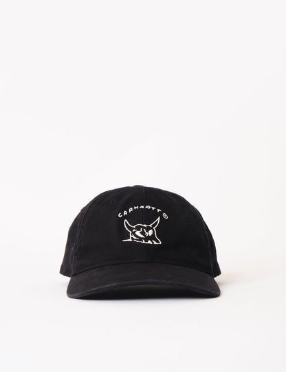 Casquette 6 panneaux New Frontier - Noir/Cire