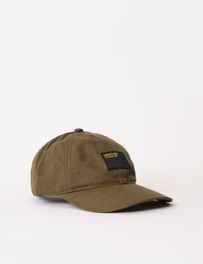 Casquette 6 panneaux Haste - Vert Végétal
