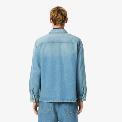 Surchemise Veste en Jean Coton Épais