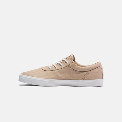 Mylo Bay Low Lace-Up Trainer Beige