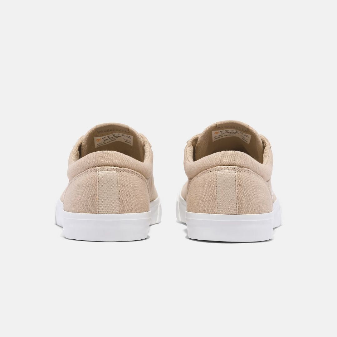 Mylo Bay Low Lace-Up Trainer Beige