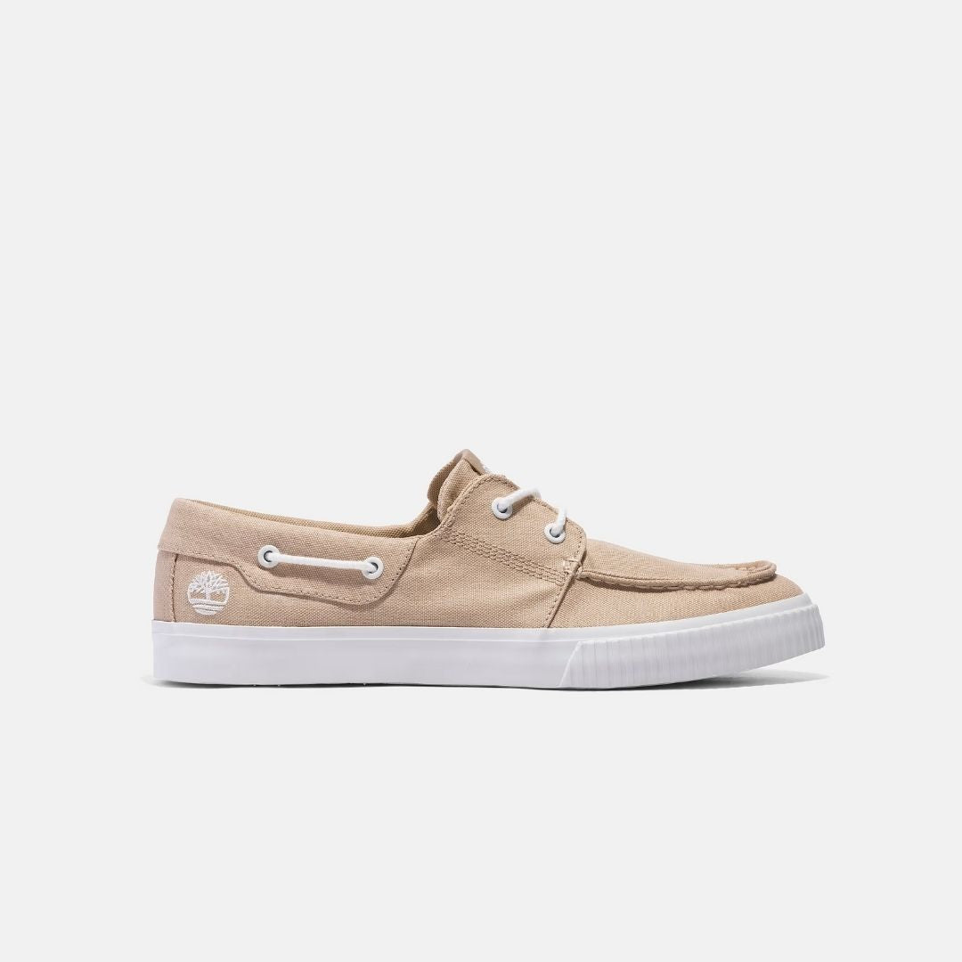 Mylo Bay Lace-up Low Trainer Beige