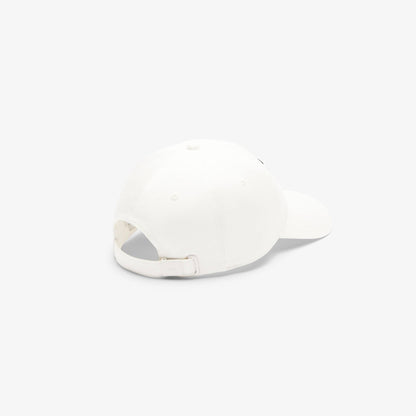 Casquette en coton avec badge