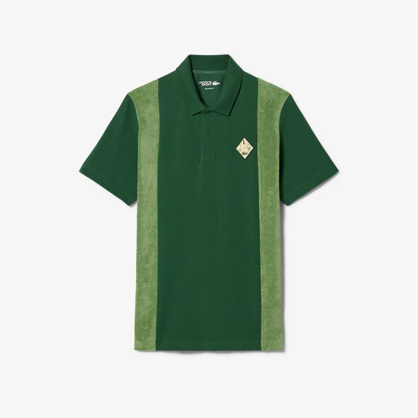 Polo de golf en piqué coupe décontractée