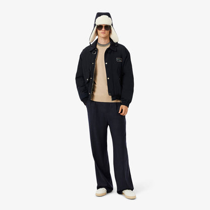 Pull en jersey de coton rayé