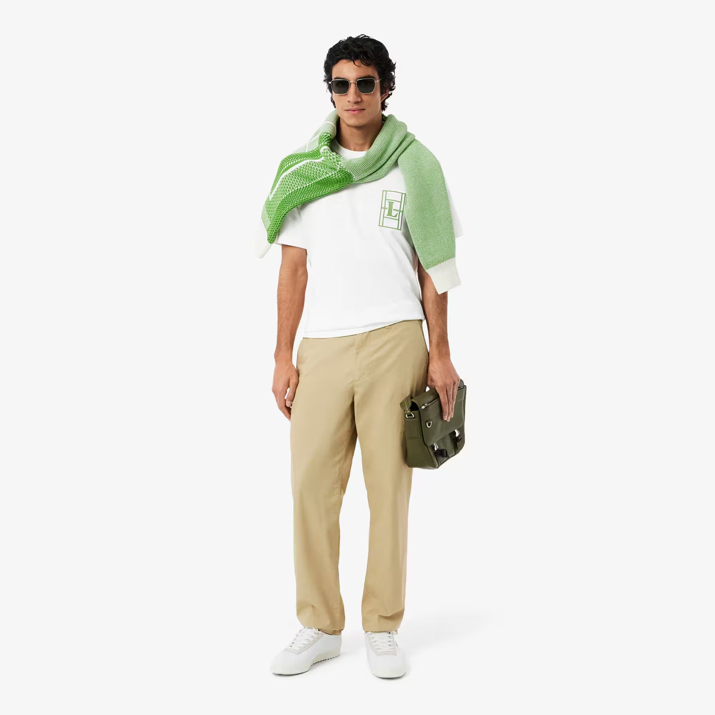 T-shirt en jersey épais brodé