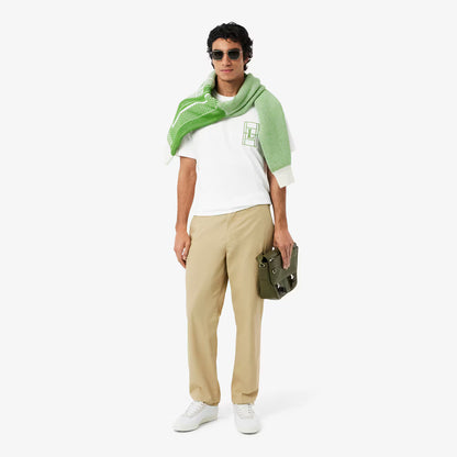 T-shirt en jersey épais brodé