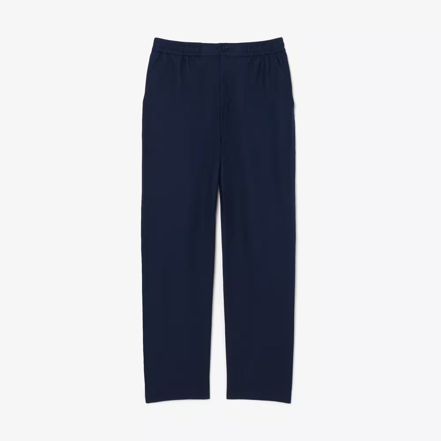Pantalon Chino en Lin Coupe Droite