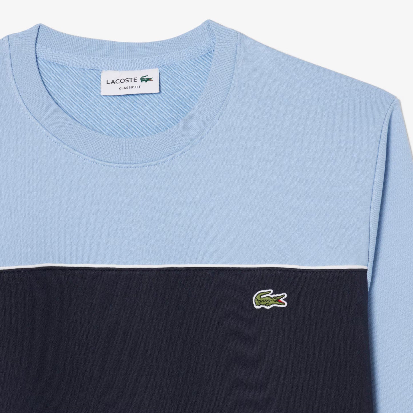 Sweat-shirt en molleton color-block