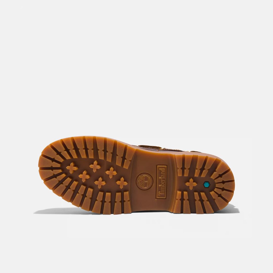 Stone Street Platform Boat Shoe Dark Brown