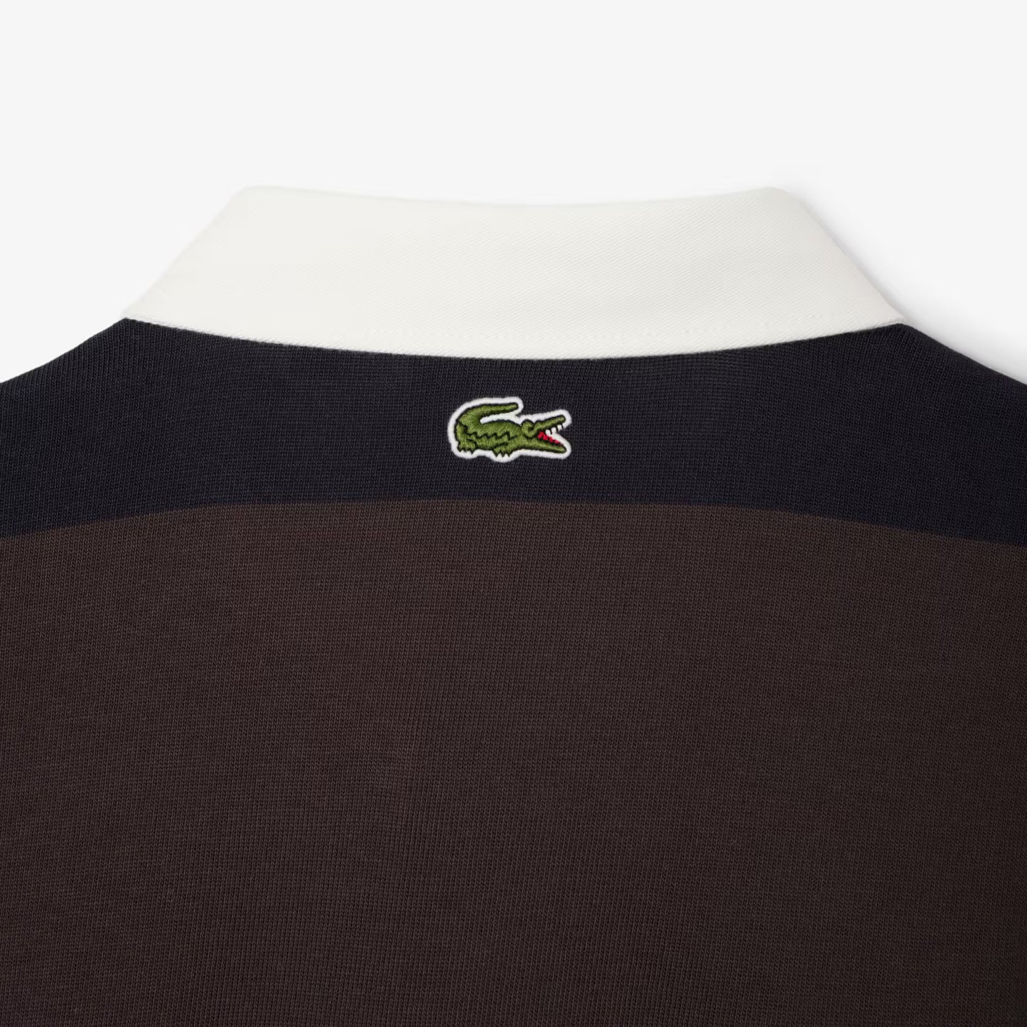 Polo de rugby rayé à coupe décontractée