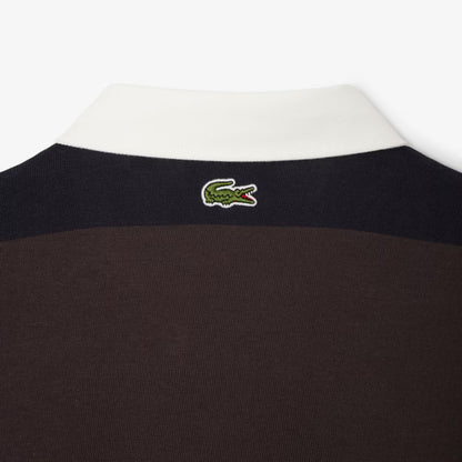 Polo de rugby rayé à coupe décontractée