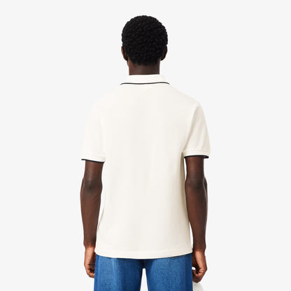 Polo L.12.12 classic fit à poche contrastée