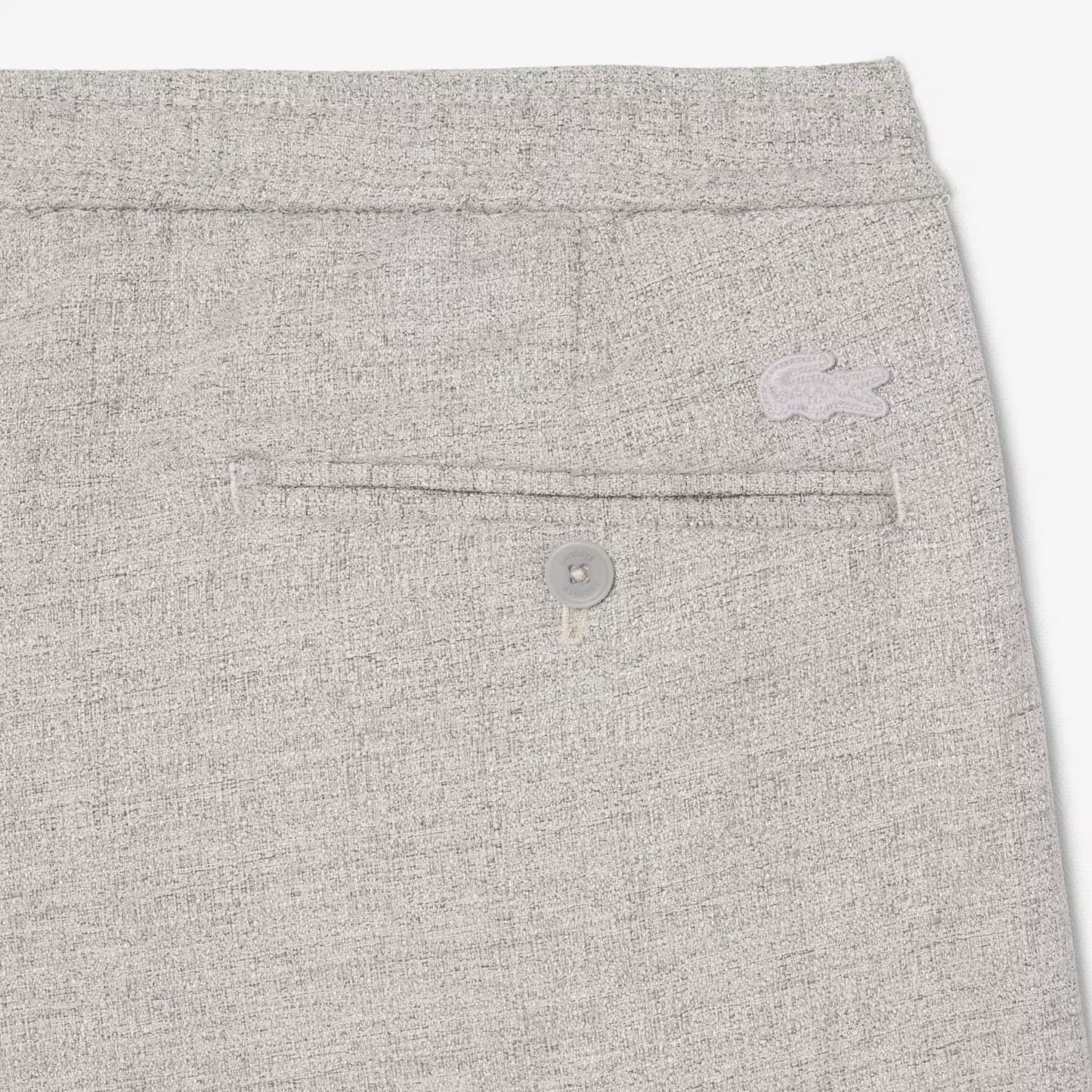 Pantalon en tissu flammé coupe décontractée