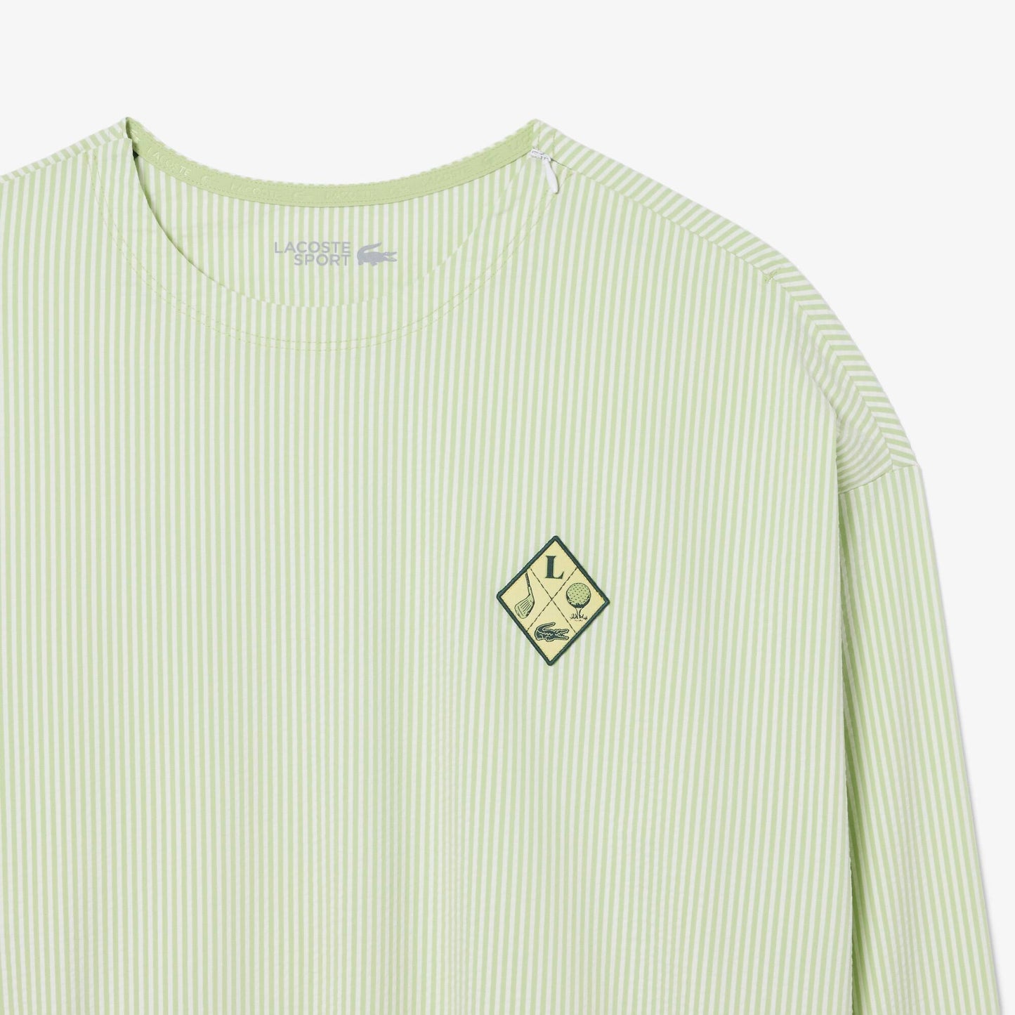 Sweat-shirt de golf en seersucker ultra-sec