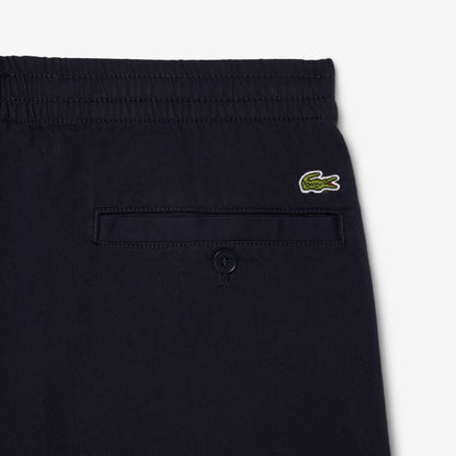 Pantalon chino en gabardine de coton à coupe droite