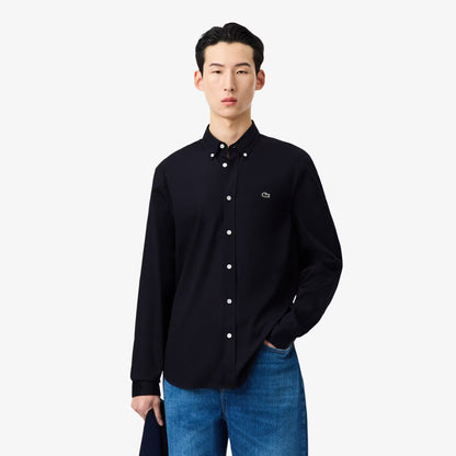 Chemise en coton coupe droite