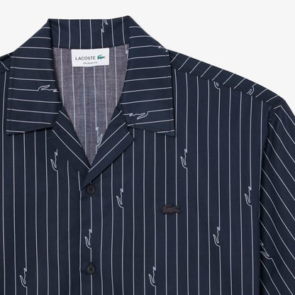 Chemise en twill imprimé coupe décontractée