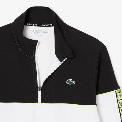 Sweat-shirt Tennis zippé color-block