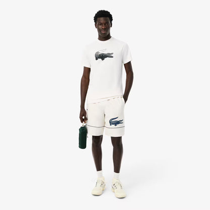 Shorts de tennis en taffetas de losange imprimé