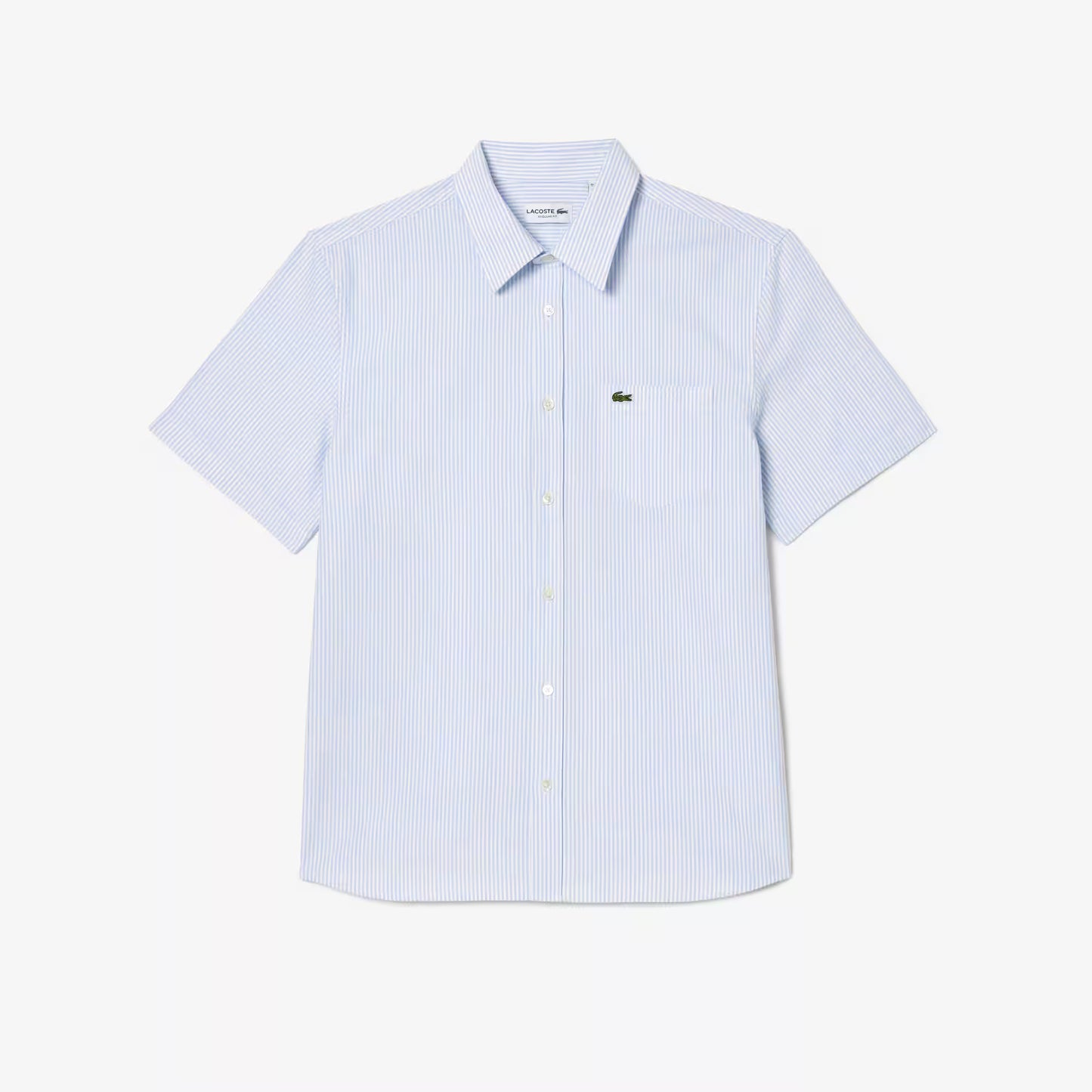 Chemise Oxford à manches courtes coupe droite
