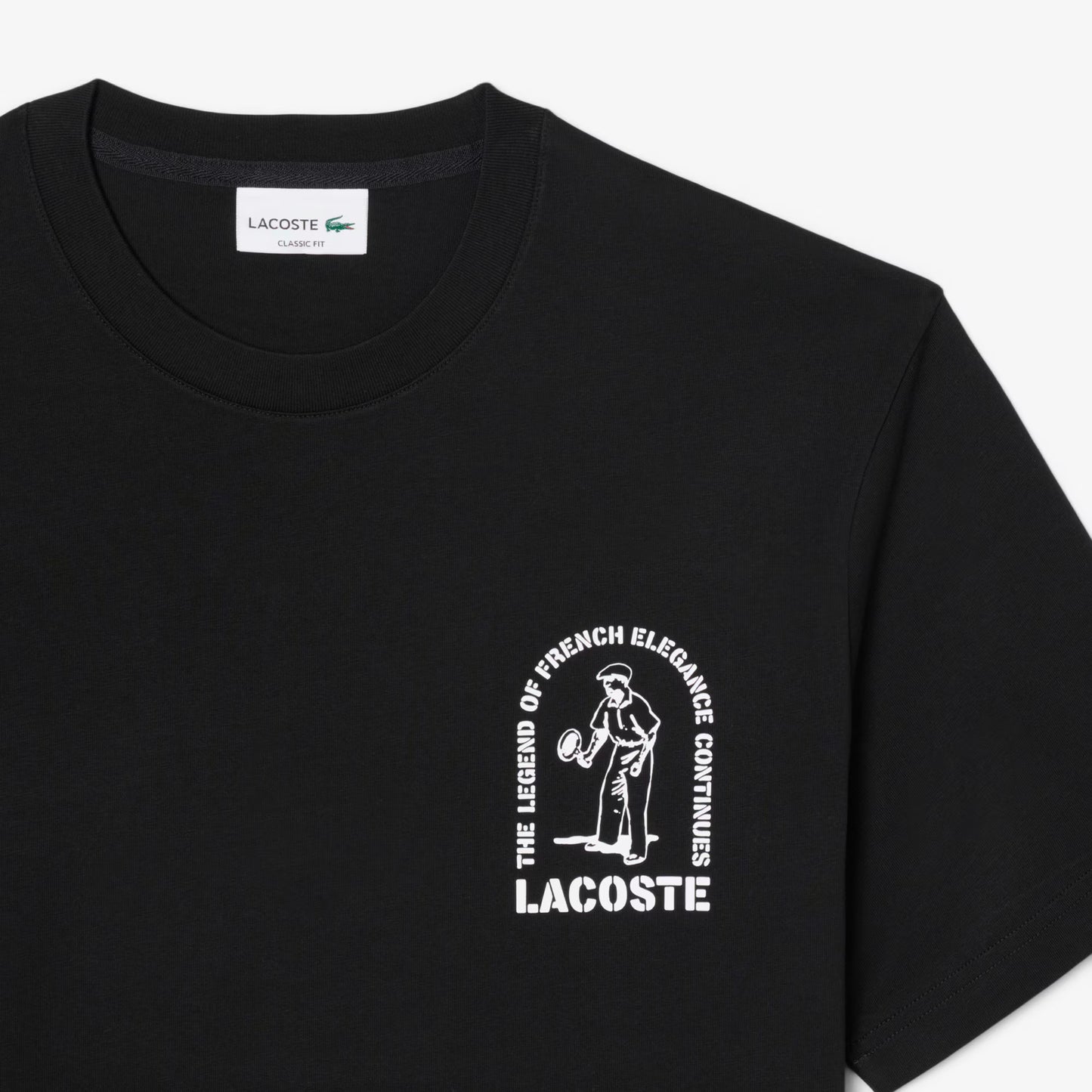 T-shirt en coton imprimé