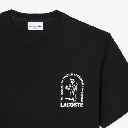 T-shirt en coton imprimé