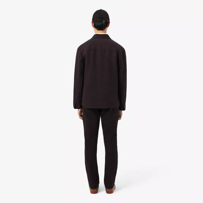 Pantalon Chino en Twill Extensible Coupe Ajustée