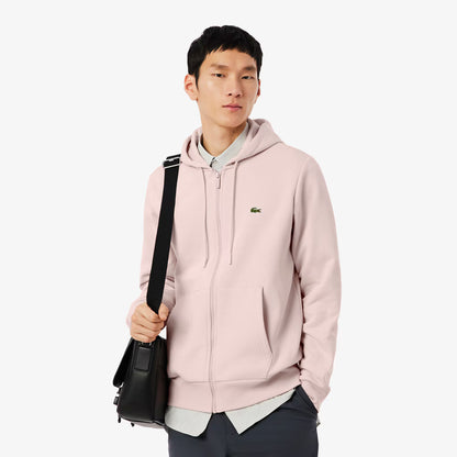 Sweat à capuche en polaire zippé