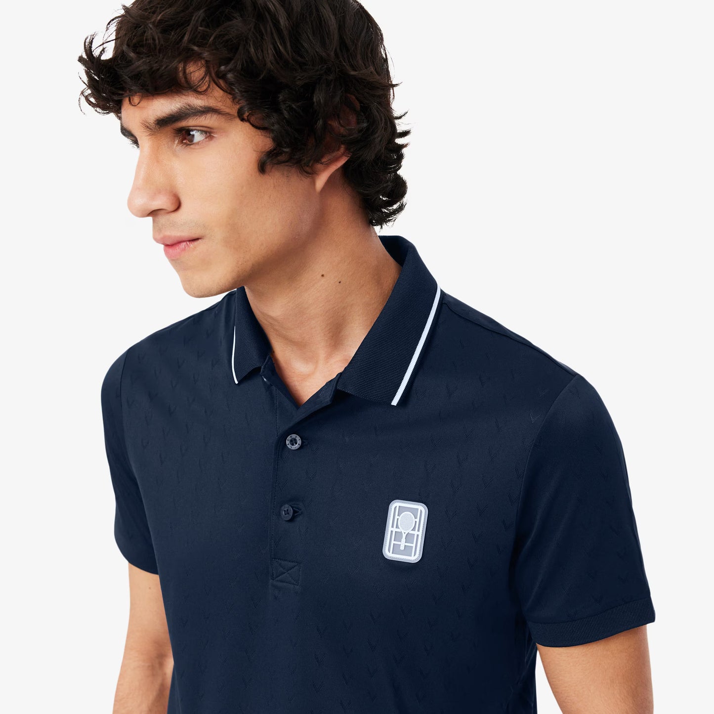 Polo en maille piquée stretch et ultra-sèche Heritage Tennis
