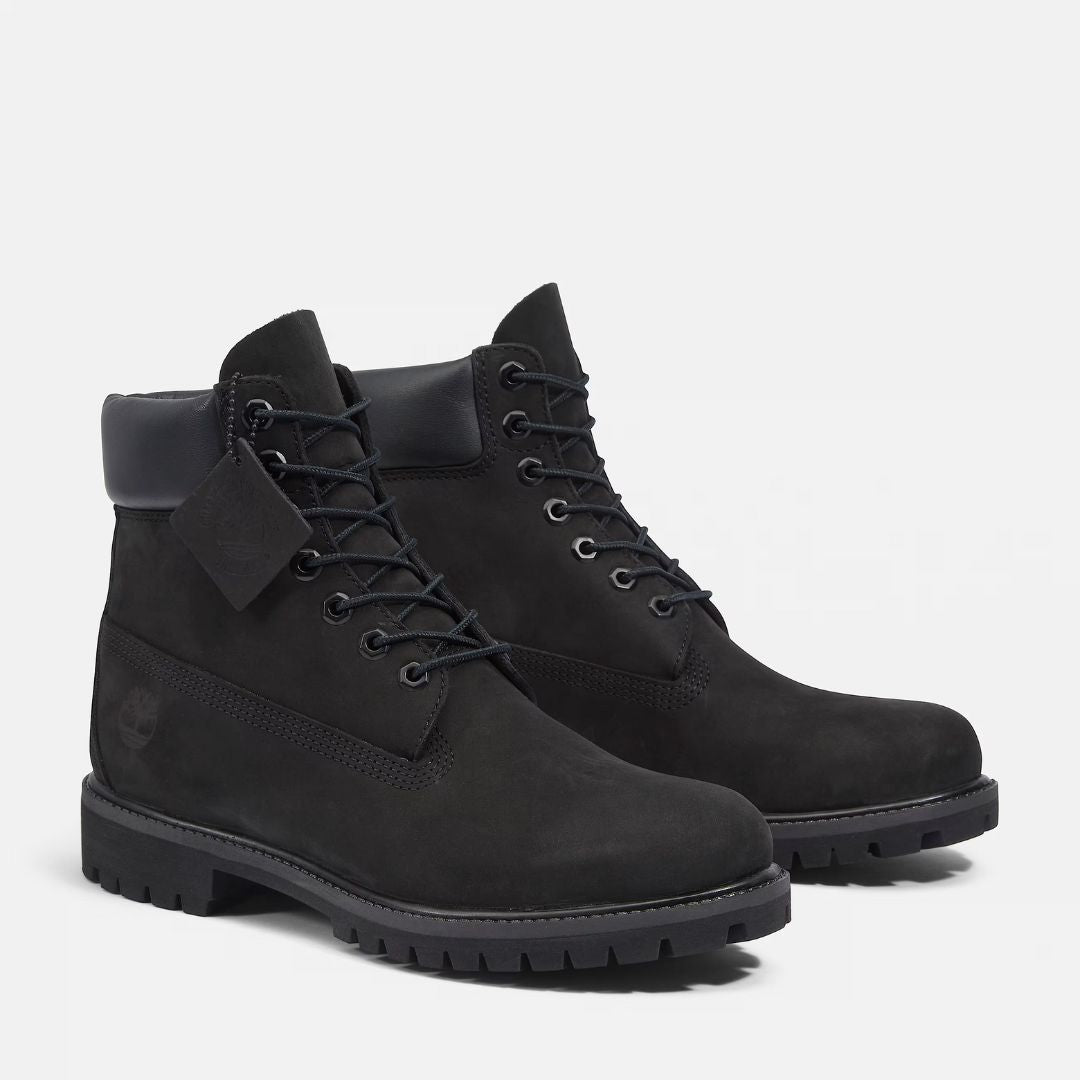 High-Quality 6-Inch Water-Resistant Boot Black