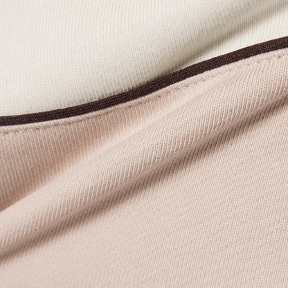 Sweat à capuche zippé color-block