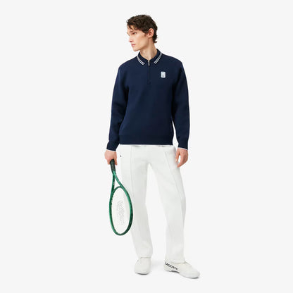Polo zippé Héritage Tennis