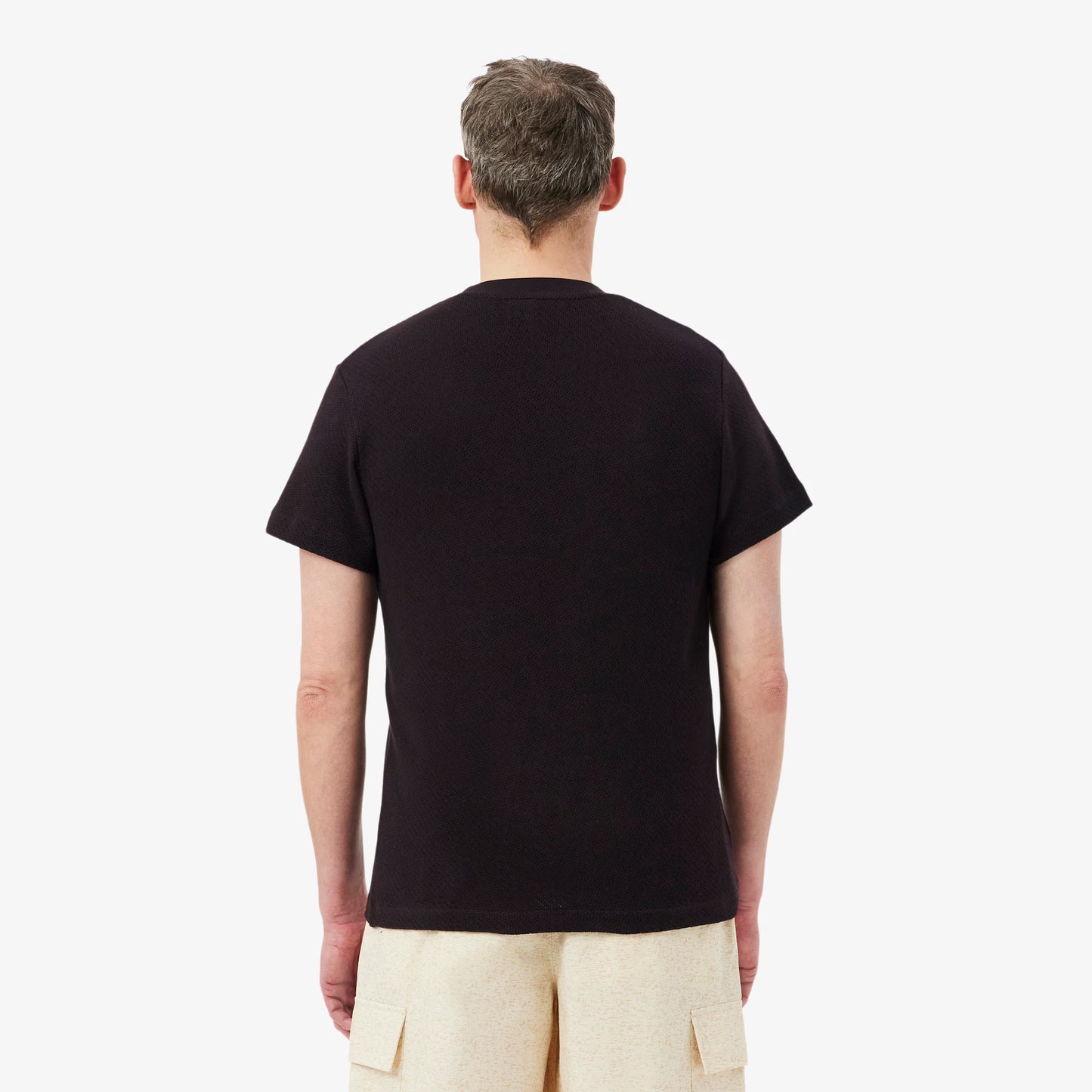 T-shirt en dentelle de coton