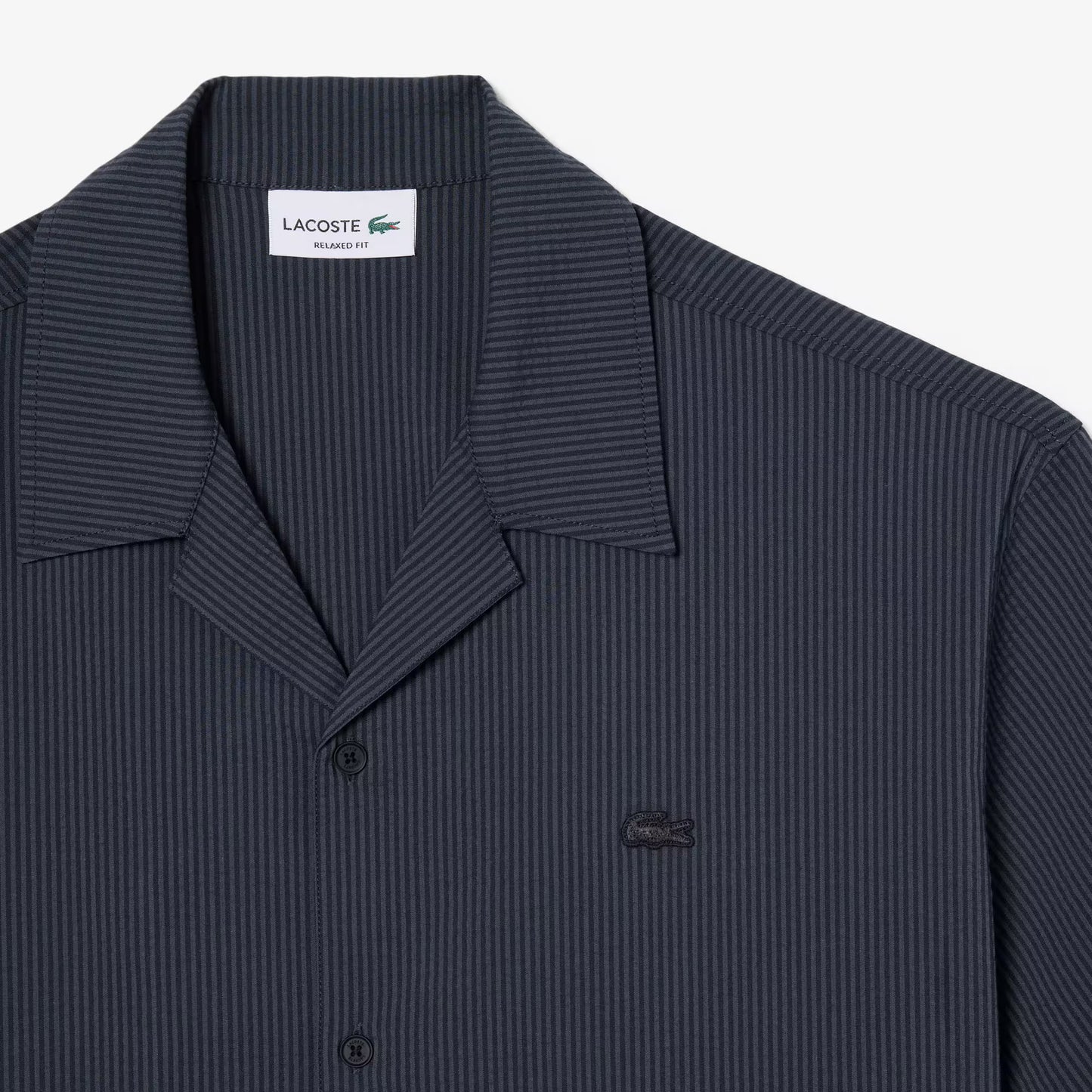 Chemise en seersucker coupe décontractée