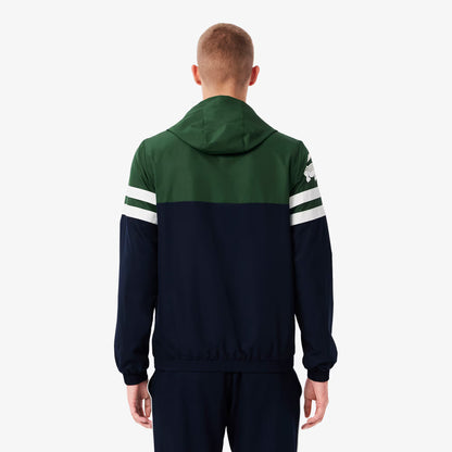 Veste de tennis à capuchon déperlante