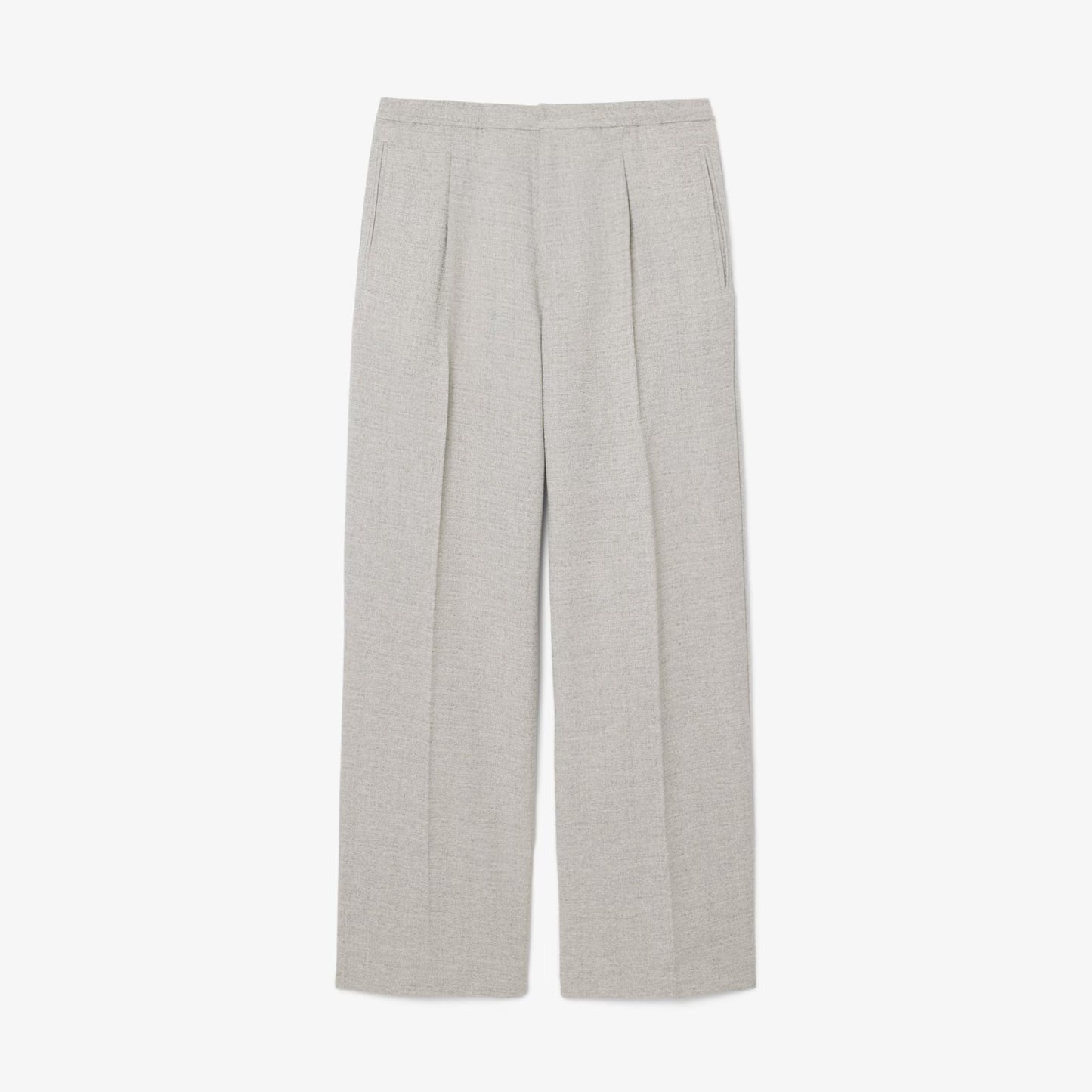 Pantalon en tissu flammé coupe décontractée